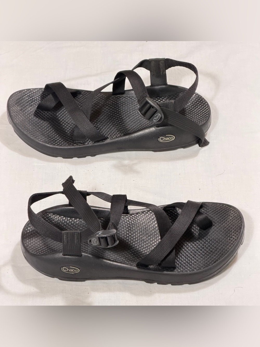 Chaco Z/2 Unaweep Vibram Sandals Men's 12M Black Hiking Water Sport - Picture 3 of 9